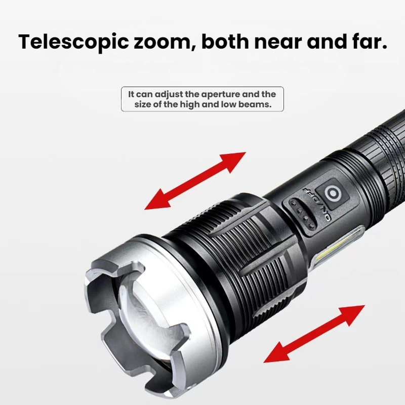 High-power LED Flashlight Tele - Outdoor Power For Camping avis et prix