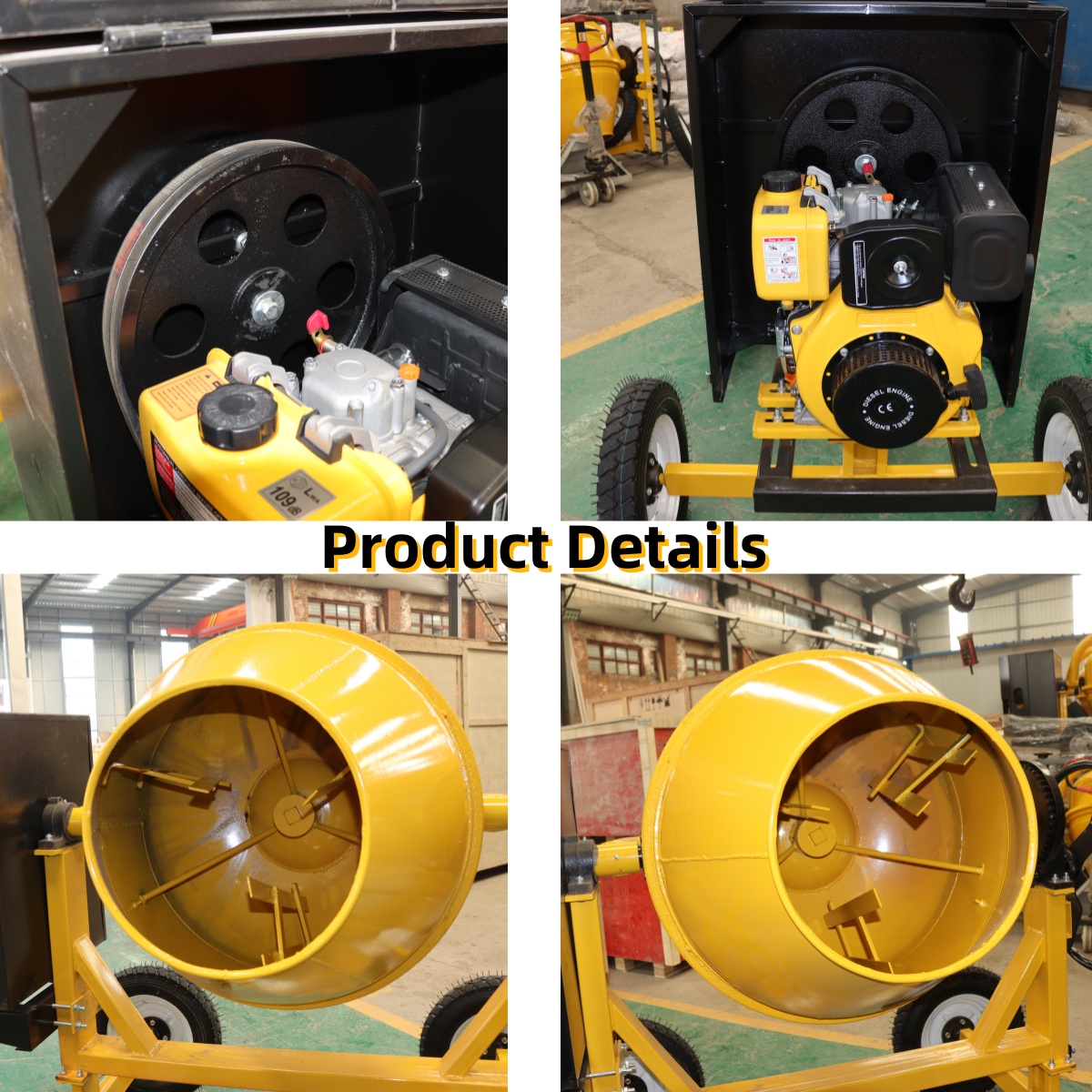 High Efficiency Portable Mini  - Concrete Mixer Small avis et prix