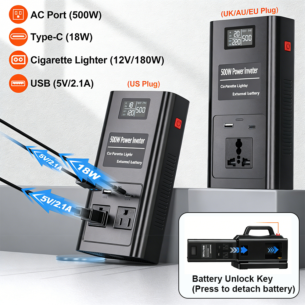 Power Inverter for Makita/Bosc - Outdoor Power Plug avis et prix